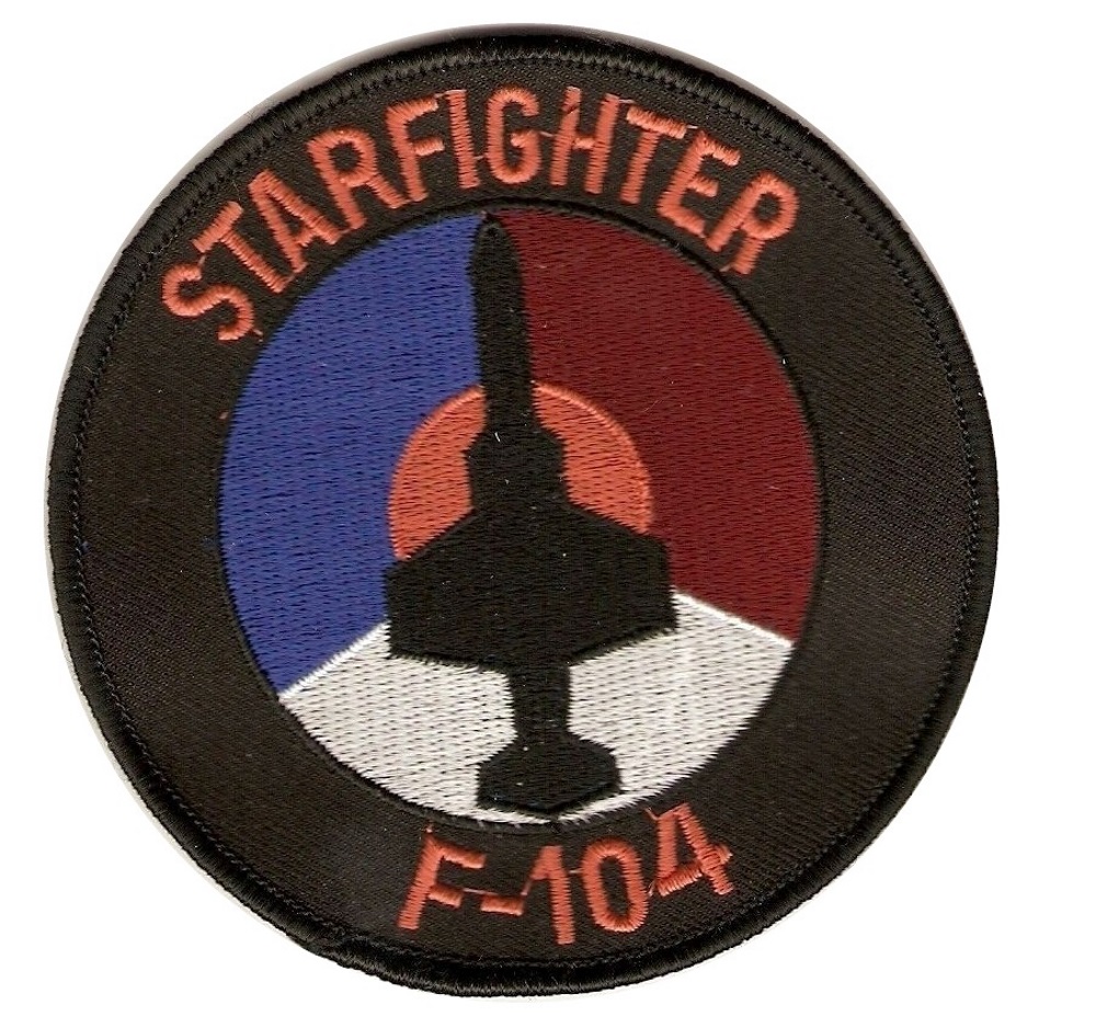 Aufnäher Abzeichen Starfighter F 104 Badges Patches Sammler Kutte Neu
